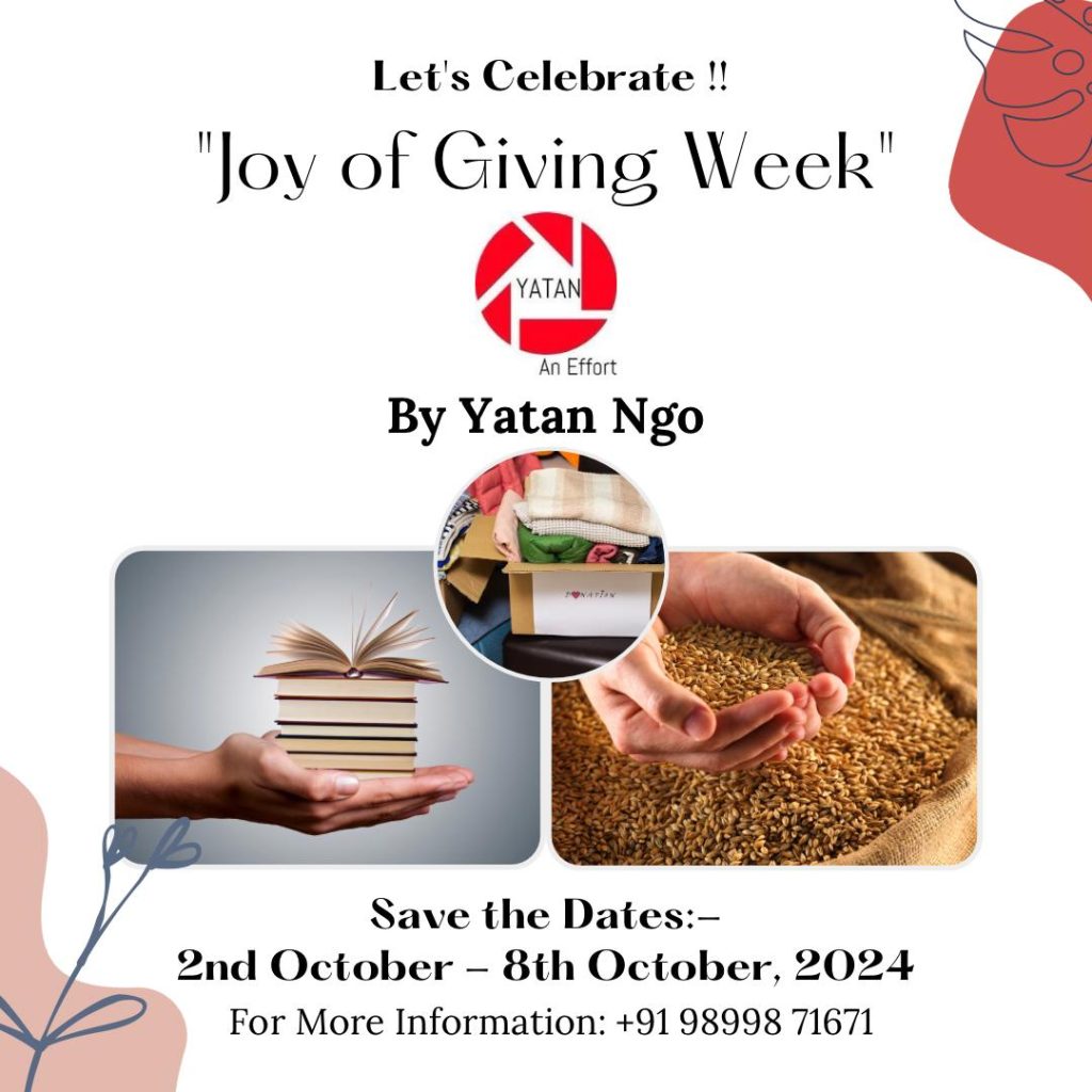 Joy of Giving Week